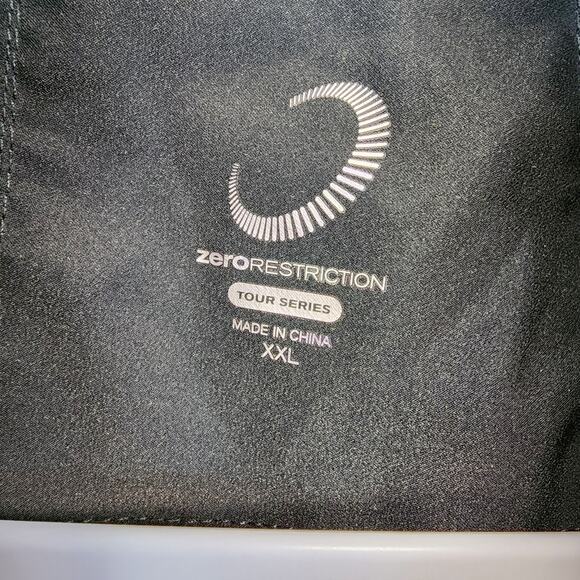 Zero Restriction Vest Mens XL Windbreaker Black Lightweight Golf Pickleball Z700 - Picture 9 of 10